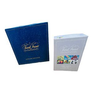 Trivial Pursuit Master Game Genius Edition 1981 by Horn Abbot & 1980's Card Set